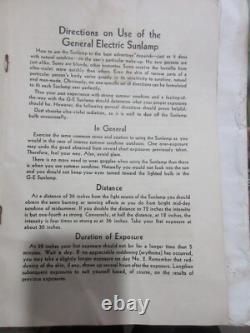 Vintage General Electric Sun Lamp Floor Model Type B