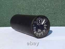 Vintage General Electric Tachometer Indicator 8DJ81 (Memorabilia Item)