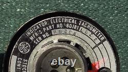 Vintage General Electric Tachometer Indicator 8DJ81 (Memorabilia Item)