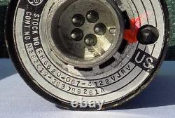 Vintage General Electric Tachometer Indicator 8DJ81 (Memorabilia Item)