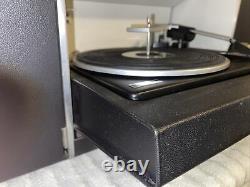 Vintage General Electric Trimline Stereo 500 Vinyl Record Player