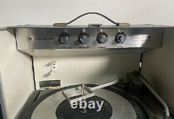 Vintage General Electric Trimline Stereo 500 Vinyl Record Player GE Portable