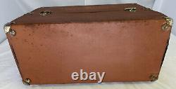 Vintage General Electric Tube Caddy Carrying Case Box With Tubes TV Radio Etc