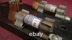 Vintage General Electric Type C 30a 250v Double Throw Copper Switch