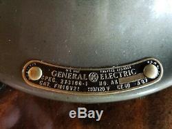 Vintage General Electric Vortalex 10 inch blade 1935 fan Restored