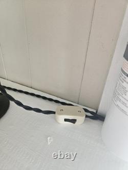 Vintage General Electric Whiz 9 Inch Brass Blade Fan Restored