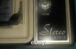 Vintage General Electric Wildcat Portable Record Player / V936