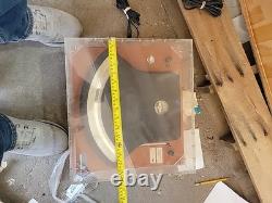 Vintage General Electric Wood Encased Ammeter Test Equipment 1940s No. 5 Western