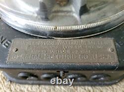 Vintage General Electric single phase watt hour meter (type I-14) 10 amp