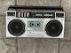Vintage General Electric Stereo Radio Cassette Recorder 3 Band 3-5455b Boombox