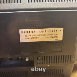 Vintage General electric Gaming 70s Television FA0410TX Tested & Great Condition