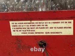 Vintage Hygrade Lamps General Electric Store Display Sign Advertising