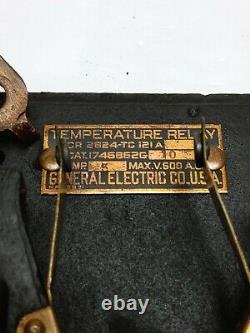 Vintage Industrial Steampunk General Electric Temperature Relay