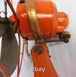 Vintage Iron & Brass General Electric Oscillating Fan. For Restore, Not Tested
