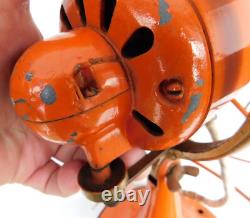 Vintage Iron & Brass General Electric Oscillating Fan. For Restore, Not Tested