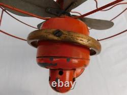 Vintage Iron & Brass General Electric Oscillating Fan. For Restore, Not Tested