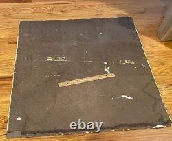 Vintage Large Sign General Electric Gold Medallion Home Total Electric Award Wow