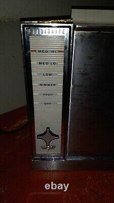 Vintage MCM Frigidaire by General Motors Fold-Back Cooking Unit 1950s Working