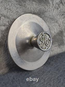 Vintage MCM General Electric Metal Sink Stopper Only GE Drain Plug Original HTF