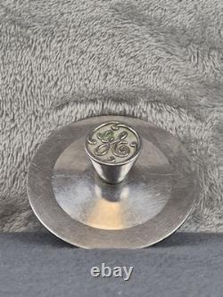 Vintage MCM General Electric Metal Sink Stopper Only GE Drain Plug Original HTF