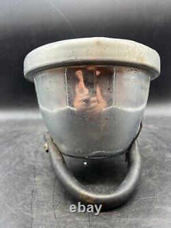 Vintage Marine Auto Spot Light Lamp General Electric Mounted Chrome Search Light