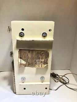 Vintage Mid Century General Electric Clock Radio Phono Model 447