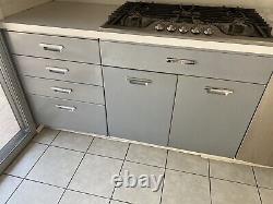Vintage Mid Century Modern General Electric Kitchen Cabinets and Oven