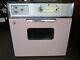Vintage Mid Century Pink General Electric Cooktop Stove Wall Oven Built In