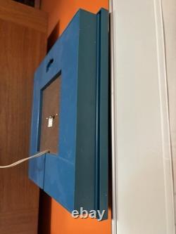 Vintage Mid Century Psychedelic General Electric Model 2548 Wall Clock Works