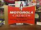 Vintage Motorola Cadets Portable Tv Sign Radio General Electric Television Radar