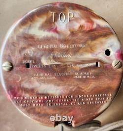 Vintage National Supply Company General Electric Clock