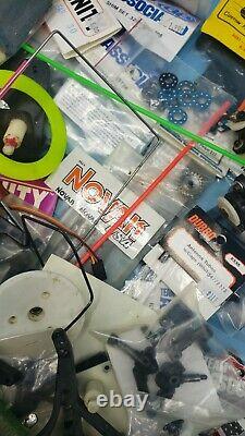 Vintage New & Used RC Parts Lot Associated Bolink CRP Parma RC10 Buggy Novak