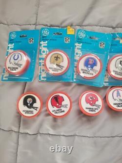 Vintage Nfl General Electric Night Lights