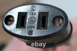 Vintage Non-Polarized Extension Cord Lot Rodale General Electric GE Bakelite Old