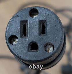 Vintage Non-Polarized Extension Cord Lot Rodale General Electric GE Bakelite Old