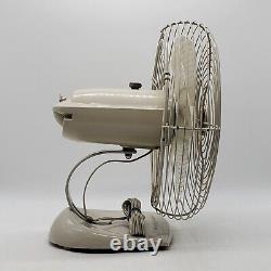 Vintage Old Rare GE General Electric Desk Table Fan USA TESTED WORKING