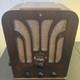 Vintage Old Rare Tombstone A-53 General Electric Tube Radio Wood Case Parts Usa