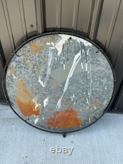 Vintage Original 22 1/2 With Ring General Electric Single Sided Metal Sign