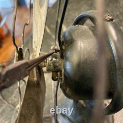 Vintage Original Small General Electric Whiz Oscillating Fan