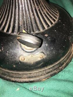 Vintage Pancake Motor General Electric brass blade Fan