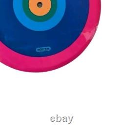 Vintage Peter Max Wow Now clock face, GE General Electric collection