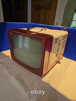 Vintage Portable General Electric TV