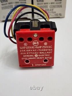 Vintage Qty 3 New Relay Rr8-24vdc General Electric Remote Control Relay. Sbin