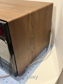 Vintage RARE 1991 General Electric Microwave Oven Model JE1425K VTG TESTED HUGE