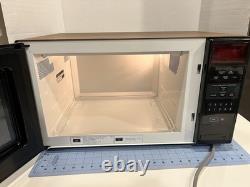 Vintage RARE 1991 General Electric Microwave Oven Model JE1425K VTG TESTED HUGE