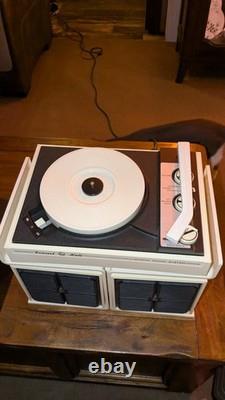 Vintage RARE GE General Electric Concert Hall Stereo Record Player 332B TESTED