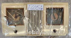 Vintage Radio General Electric AM Radio Alarm Clock Model 535 1952 t605
