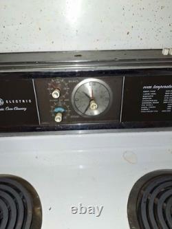 Vintage Rare 1960's General Electric Stove & HOODAutomatic Cleaning OvenWORKS
