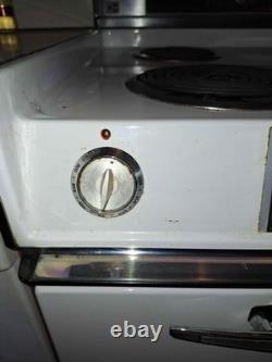 Vintage Rare 1960's General Electric Stove & HOODAutomatic Cleaning OvenWORKS