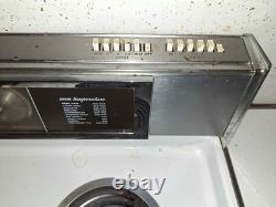 Vintage Rare 1960's General Electric Stove & HOODAutomatic Cleaning OvenWORKS